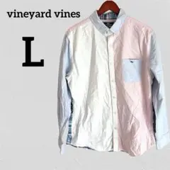 vineyard vines 【L】スリムフィットタッカーシャツ ボタンダウン