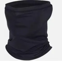 ブラック ネックウォーマー ポリエステル