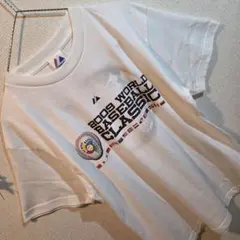 新品タグ付・2009 WBC 公式 Tシャツ マジェスティック 丸胴 US:Mのサムネイル