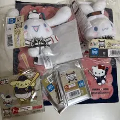 サンリオ侍ジャパン　キティ　シナモンロール　ポムポムプリンWBC サンリオ　野球