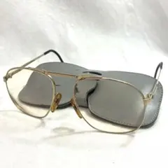 希少！046 ダンヒル（dunhill）ヴィンテージ　サングラス　レアモデル　金のサムネイル