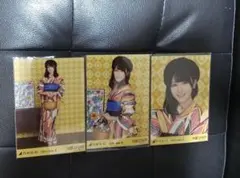 乃木坂46 生写真 浴衣 2026 大越ひなの 3種コンプ - メルカリ