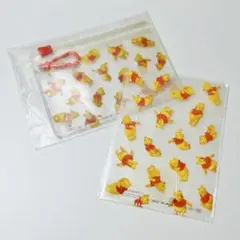 ✩未開封✩プーさん　ミニクリアファイル、ビニールケース