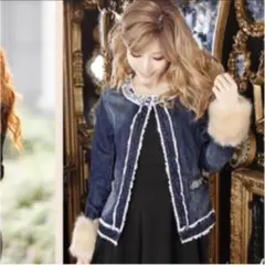 Rady ビジュデニムジャケット