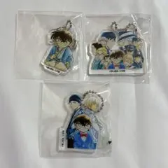 【未開封】名探偵コナン米花商店街　鳥取限定　アクリルキーホルダー3点