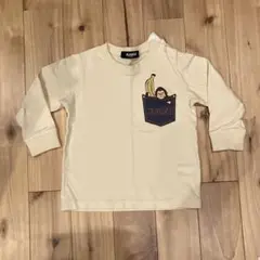 XLARGE KIDS 長袖Tシャツ ファニーゴリラ バナナ
