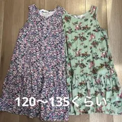 H&M キッズノースリーブワンピース　２枚セット
