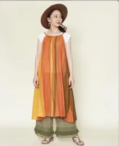 チャイハネ yul アミナコレクション キャミワンピ エスニック