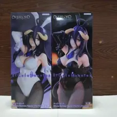 オーバーロード　アルベド　bicute バニー　フィギュア　2個セット