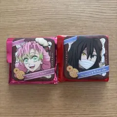 鬼滅の刃 バッジ バレンタイン&ホワイトデー　 ランダムギフト缶バッジ甘露寺伊黒