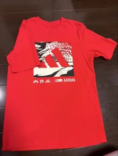 adidas Tシャツ レッド 160のサムネイル