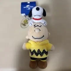 USJ限定☆スヌーピー＆チャーリーブラウン ぬいぐるみ キーチェーン
