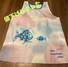 タイムセール　アンパンマン　にじいろのさかな エプロン 保育 タイムセール アンパンマン にじいろのさかな エプロン 保育