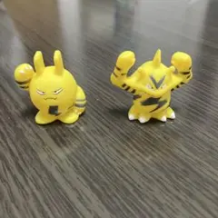 (値下げ)ポケモンキッズ　指人形　エレブー　エレキッド