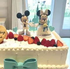 ケーキトッパー　ディズニー　ミッキー　ミニー