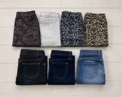 UNIQLO ユニクロ　a.v.v デニム　まとめ売り　セット　スキニー　S M