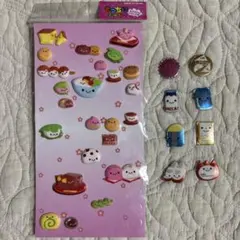 カミオジャパン もっちりしーる クッションシール 和菓子 平成レトロ 当時物