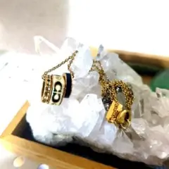 コーチ3連リングネックレス