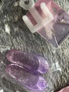 サンリオキャラクターズ　キッズサンダル　ガチャ　クロミ