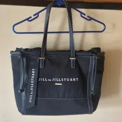 ✨️最終価格✨️JILL by JILL STUART 黒トートバッグ★難アリ