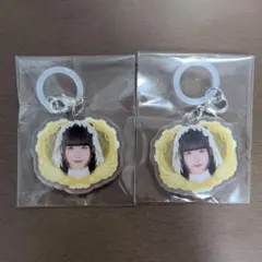 めじるしキーホルダー2個セット　島村嬉唄　ガチャガチャ きゅるして