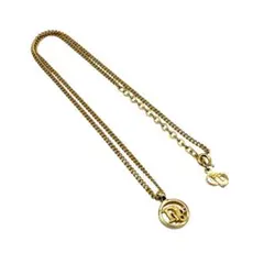 クリスチャンディオール ヴィンテージ ネックレス ペンダント ゴールド CDロゴ