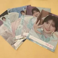 櫻坂46 中嶋優月　生写真　What's "KAZOKU" パジャマ衣装　コンプのサムネイル