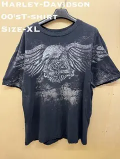希少XL】ハーレーダビッドソン Tシャツ イーグル ニカラグア製 00s 古着3