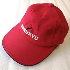 MARUKYU　マルキュー　帽子　キャップ　赤のサムネイル