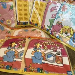 匿名送料込新品★たべっ子どうぶつ　一番くじ　G賞 タオルコレクション　9枚セット