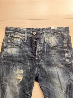 G-Star RAW 3301 ヴィンテージ加工 デニムパンツ