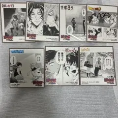 ジャンプフェア　2025 アニメイト特典　ミニ色紙