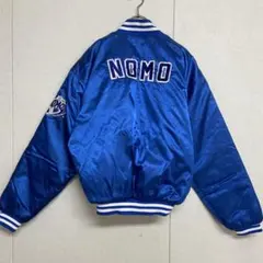 90s TOYOTA 野茂英雄 NOMO スタジャン ドジャースブルーのサムネイル
