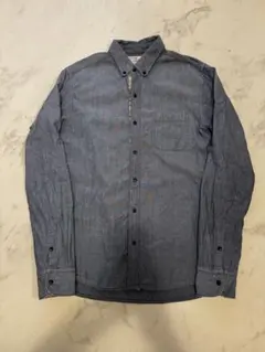 ナノユニバース　ダンガリーシャツ