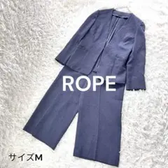 ROPE ロぺ ノーカラー ツイード スーツ セレモニースーツ セットアップ