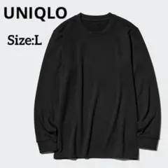 【美品】ユニクロ 超極暖 ヒートテック ウルトラウォーム クルーネックT L