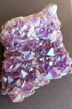 アメジストクラスター 原石 565g 紫水晶 天然石 鉱物標本 インテリア