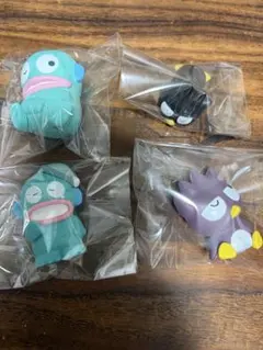 サンリオ　ガチャガチャ　4体セット（ハンギョドン、バットばつ丸）