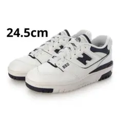 New Balance BBW550BA ホワイト ネイビー 24.5cm