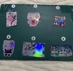 キャラクターホログラム ステッカー