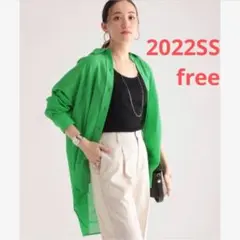 ほぼ新品＊WEB限定 BARNYARDSTORMシアービッグシャツ 上品グリーン