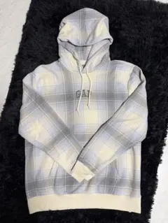 阜*虎様 希少XLサイズGAPチェック柄ロゴパーカー