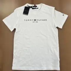 【新品タグ付】トミーヒルフィガー　140cm Tシャツ　ホワイト