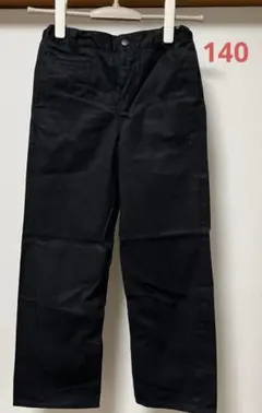 キッズ　黒　綿パン　コムサイズム