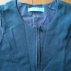 familiar 黒 ジャンバースカート