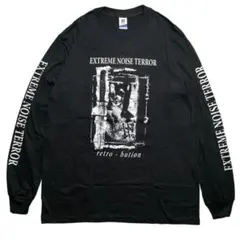 EXTREME NOISE TERROR XLサイズ ロンT/長袖Tシャツ 黒
