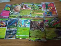 ポケモンカード59枚セッㇳ！草ダブレア•メブキジカ、オーガポン、フォトレスex