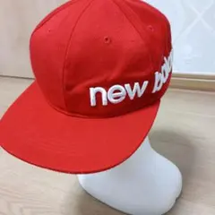 new balance 赤 ベースボールキャップサイズフリーのサムネイル