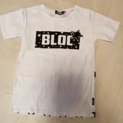 BLOC Tシャツ 120サイズ ホワイト