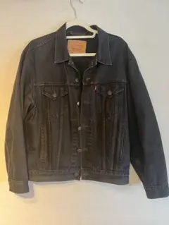 リーバイス70503 ブラック先染めTunisia製　フェード良好